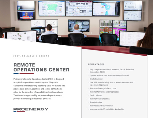 Remote Operations Center Tear Sheet